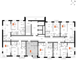 Квартира Студия, 31.9 м² ЖК «Фриссон» Фото 2 Квартира Студия, 31.9 м² ЖК «Фриссон» Фото 2