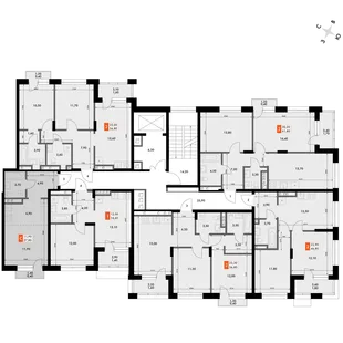 Квартира Студия, 27.8 м² ЖК «ФоРест» Фото 2 Квартира Студия, 27.8 м² ЖК «ФоРест» Фото 2
