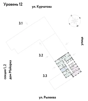 Квартира Студия, 23.03 м² ЖК «Остров-сад» Фото 1 Квартира Студия, 23.03 м² ЖК «Остров-сад» Фото 1