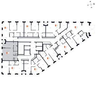 Квартира 2-комн. квартира, 53.8 м² ЖК «Фордевинд» Фото 2