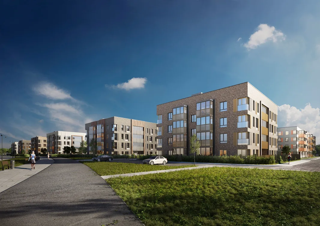 Планировка 2-комн. квартира, 60.05 м² ЖК «Лисино»
