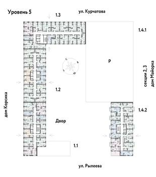Квартира Студия, 24.85 м² ЖК «Остров-сад» Фото 1 Квартира Студия, 24.85 м² ЖК «Остров-сад» Фото 1
