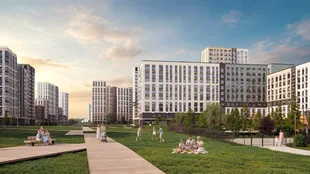Квартира Студия, 28.8 м² ЖК «1-й Химкинский» Фото 3 Квартира Студия, 28.8 м² ЖК «1-й Химкинский» Фото 3
