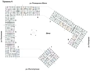 Квартира Студия, 19.3 м² ЖК «Страна.Парковая» Фото 1
