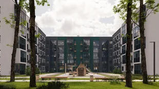 Квартира Студия, 17.57 м² ЖК «Город природы» Фото 15 Квартира Студия, 17.57 м² ЖК «Город природы» Фото 15