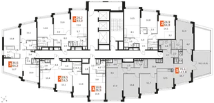 Квартира 5-комн. квартира, 143.8 м² ЖК «Rotterdam» Фото 2 Квартира 5-комн. квартира, 143.8 м² ЖК «Rotterdam» Фото 2