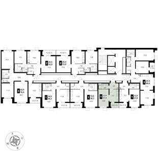 Квартира Студия, 27.9 м² ЖК «1-й Южный» Фото 2 Квартира Студия, 27.9 м² ЖК «1-й Южный» Фото 2