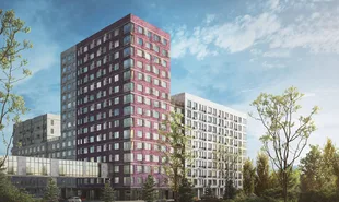 Квартира Студия, 21.44 м² ЖК «Микрорайон Домашний» Фото 3 Квартира Студия, 21.44 м² ЖК «Микрорайон Домашний» Фото 3