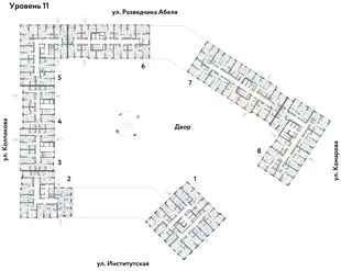 Квартира 2-комн. квартира, 34.95 м² ЖК «Страна.Парковая» Фото 1 Квартира 2-комн. квартира, 34.95 м² ЖК «Страна.Парковая» Фото 1