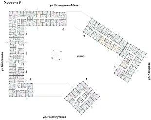 Квартира 2-комн. квартира, 65.3 м² ЖК «Страна.Парковая» Фото 1 Квартира 2-комн. квартира, 65.3 м² ЖК «Страна.Парковая» Фото 1