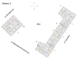 Квартира 2-комн. квартира, 55.77 м² ЖК «Страна.Тополёвая» Фото 1