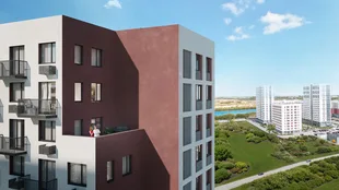 Квартира Студия, 21.37 м² ЖК «Остров-сад» Фото 2 Квартира Студия, 21.37 м² ЖК «Остров-сад» Фото 2