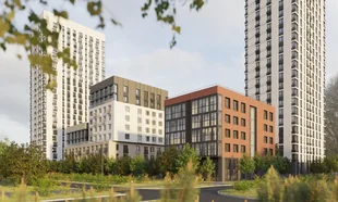 Квартира 1-комн. квартира, 23.89 м² ЖК «Риверсайд» Фото 3 Квартира 1-комн. квартира, 23.89 м² ЖК «Риверсайд» Фото 3