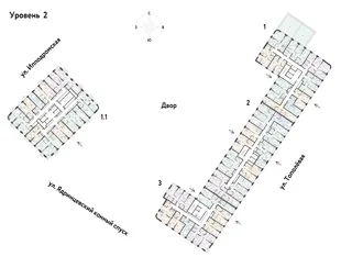 Квартира 3-комн. квартира, 75.54 м² ЖК «Страна.Тополёвая» Фото 1