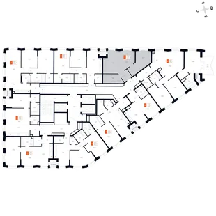 Квартира 2-комн. квартира, 49.3 м² ЖК «Фордевинд» Фото 2 Квартира 2-комн. квартира, 49.3 м² ЖК «Фордевинд» Фото 2