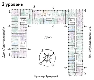 Квартира Студия, 24.73 м² ЖК «Микрорайон Домашний» Фото 1 Квартира Студия, 24.73 м² ЖК «Микрорайон Домашний» Фото 1