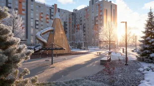 Квартира 1-комн. квартира, 36.19 м² ЖК «Южный бульвар 2» Фото 43 Квартира 1-комн. квартира, 36.19 м² ЖК «Южный бульвар 2» Фото 43
