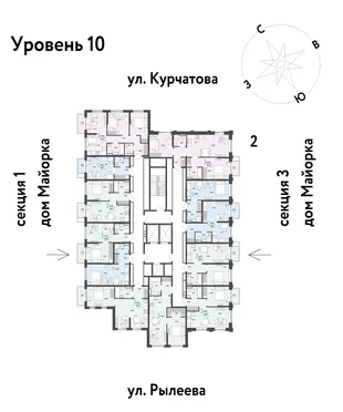 Квартира Студия, 25.78 м² ЖК «Остров-сад» Фото 1 Квартира Студия, 25.78 м² ЖК «Остров-сад» Фото 1