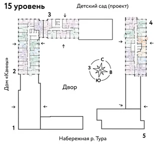 Квартира 3-комн. квартира, 57.27 м² ЖК «Европейский берег 2.0» Фото 1 Квартира 3-комн. квартира, 57.27 м² ЖК «Европейский берег 2.0» Фото 1