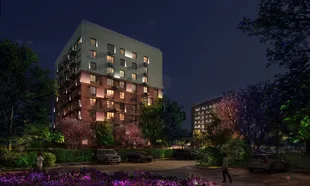 Квартира Студия, 36.01 м² ЖК «Живописный сад» Фото 13 Квартира Студия, 36.01 м² ЖК «Живописный сад» Фото 13