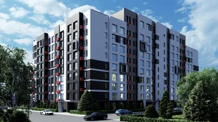 Квартира 1-комн. квартира, 38.95 м² ЖК «Город природы» Фото 6 Квартира 1-комн. квартира, 38.95 м² ЖК «Город природы» Фото 6