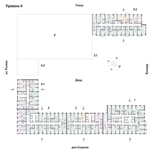 Квартира Студия, 26.67 м² ЖК «Остров-сад» Фото 1 Квартира Студия, 26.67 м² ЖК «Остров-сад» Фото 1