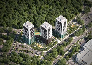 Квартира 1-комн. квартира, 41.11 м² ЖК «Город природы» Фото 20 Квартира 1-комн. квартира, 41.11 м² ЖК «Город природы» Фото 20