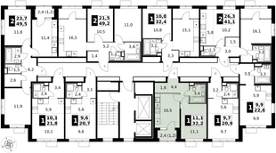Квартира 1-комн. квартира, 32.2 м² ЖК «1-й Химкинский» Фото 2