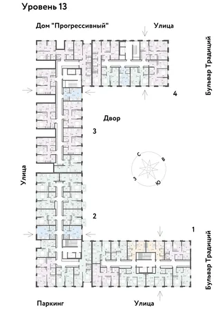 Квартира Студия, 29.18 м² ЖК «Микрорайон Домашний» Фото 1 Квартира Студия, 29.18 м² ЖК «Микрорайон Домашний» Фото 1