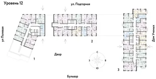 Квартира 2-комн. квартира, 33.98 м² ЖК «Авторский» Фото 1 Квартира 2-комн. квартира, 33.98 м² ЖК «Авторский» Фото 1