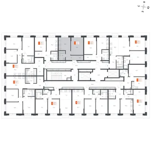 Квартира 1-комн. квартира, 35.7 м² ЖК «Флабеллум» Фото 2 Квартира 1-комн. квартира, 35.7 м² ЖК «Флабеллум» Фото 2