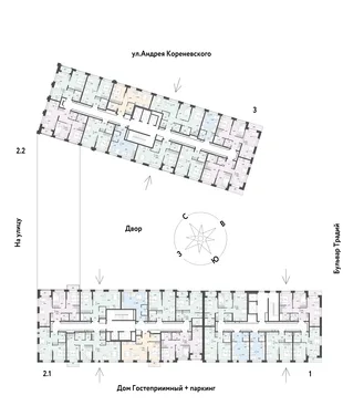 Квартира Студия, 21.38 м² ЖК «Микрорайон Домашний» Фото 1 Квартира Студия, 21.38 м² ЖК «Микрорайон Домашний» Фото 1