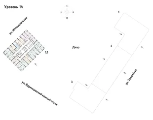 Квартира 3-комн. квартира, 86.27 м² ЖК «Страна.Тополёвая» Фото 1