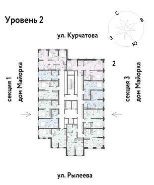 Квартира Студия, 25.62 м² ЖК «Остров-сад» Фото 1 Квартира Студия, 25.62 м² ЖК «Остров-сад» Фото 1