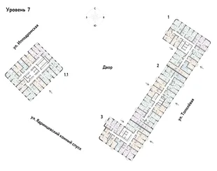 Квартира 3-комн. квартира, 76.97 м² ЖК «Страна.Тополёвая» Фото 1