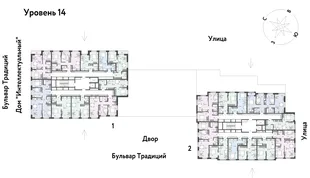 Квартира 4-комн. квартира, 76.64 м² ЖК «Микрорайон Домашний» Фото 1 Квартира 4-комн. квартира, 76.64 м² ЖК «Микрорайон Домашний» Фото 1