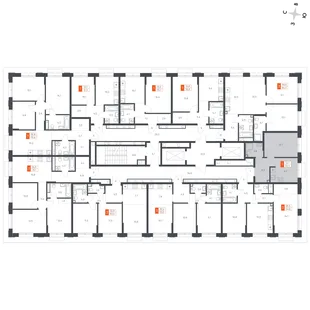 Квартира 1-комн. квартира, 32.4 м² ЖК «Флабеллум» Фото 2 Квартира 1-комн. квартира, 32.4 м² ЖК «Флабеллум» Фото 2