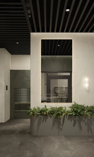 Квартира 1-комн. квартира, 42.55 м² ЖК «Уникум на Амирхана» Фото 32