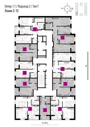 Квартира 2-комн. квартира, 53.74 м² ЖК «Столицыно» Фото 1 Квартира 2-комн. квартира, 53.74 м² ЖК «Столицыно» Фото 1