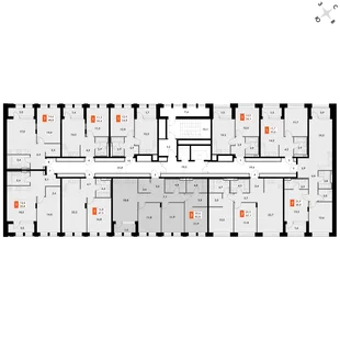 Квартира 3-комн. квартира, 83.7 м² ЖК «Философия» Фото 2 Квартира 3-комн. квартира, 83.7 м² ЖК «Философия» Фото 2
