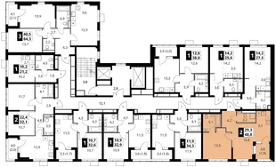 Квартира 2-комн. квартира, 48.8 м² ЖК «1-й Ясеневский» Фото 1 Квартира 2-комн. квартира, 48.8 м² ЖК «1-й Ясеневский» Фото 1