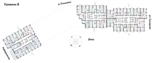 Квартира 3-комн. квартира, 52.85 м² ЖК «Страна.Береговая» Фото 1