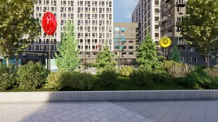 Квартира Студия, 21.44 м² ЖК «Микрорайон Домашний» Фото 14 Квартира Студия, 21.44 м² ЖК «Микрорайон Домашний» Фото 14