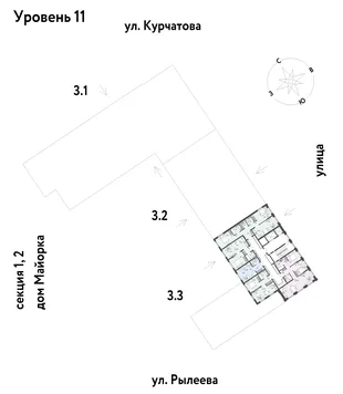 Квартира Студия, 23.03 м² ЖК «Остров-сад» Фото 1 Квартира Студия, 23.03 м² ЖК «Остров-сад» Фото 1