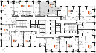 Квартира 2-комн. квартира, 59.4 м² ЖК «Sydney City» Фото 2 Квартира 2-комн. квартира, 59.4 м² ЖК «Sydney City» Фото 2