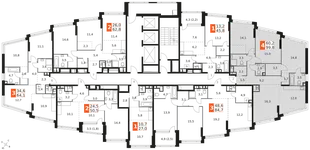 Квартира 4-комн. квартира, 99.8 м² ЖК «Rotterdam» Фото 2 Квартира 4-комн. квартира, 99.8 м² ЖК «Rotterdam» Фото 2