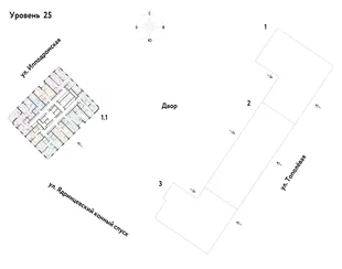 Квартира Студия, 29.1 м² ЖК «Страна.Тополёвая» Фото 1 Квартира Студия, 29.1 м² ЖК «Страна.Тополёвая» Фото 1