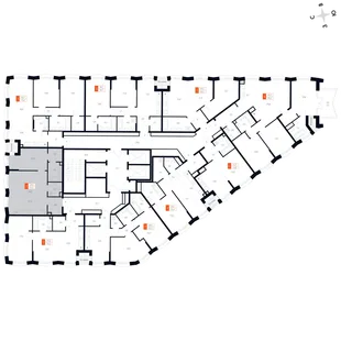 Квартира 2-комн. квартира, 54.5 м² ЖК «Фордевинд» Фото 2 Квартира 2-комн. квартира, 54.5 м² ЖК «Фордевинд» Фото 2