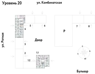 Квартира Студия, 24.78 м² ЖК «Уральский сад» Фото 1 Квартира Студия, 24.78 м² ЖК «Уральский сад» Фото 1