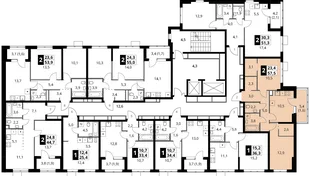 Квартира 2-комн. квартира, 57.5 м² ЖК «1-й Ясеневский» Фото 1 Квартира 2-комн. квартира, 57.5 м² ЖК «1-й Ясеневский» Фото 1